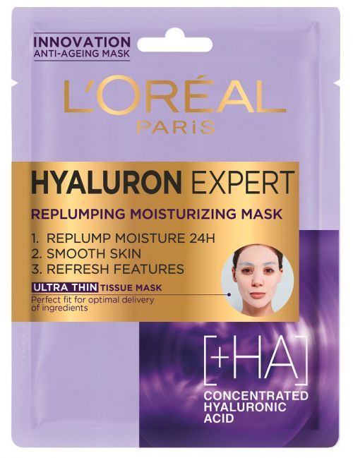 L’Oréal Paris Hyaluron Specialist plátýnková maska 30 g