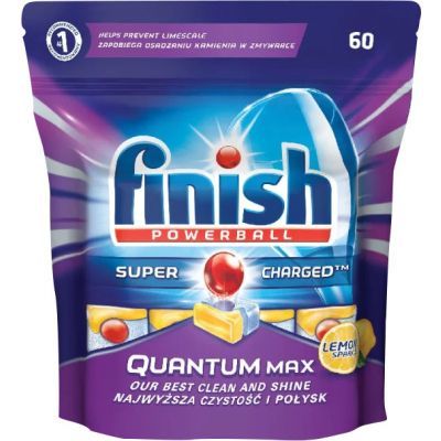 FINISH Quantum Max Lemon 60 ks - tablety do myčky