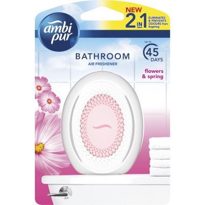 Ambi Pur Bathroom Flower & Spring osvěžovač vzduchu do koupelny, 75 ml