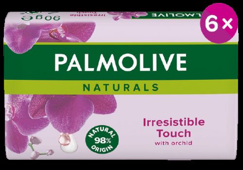 Palmolive mýdlo Black Orchid 6x90g