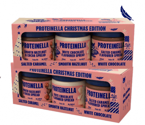 HealthyCo Vánoční box proteinella 3x200g