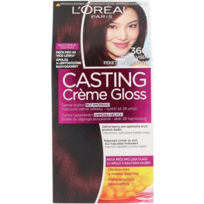 Loreal Paris Barva na vlasy Casting Crème Gloss 360 tmavá višeň