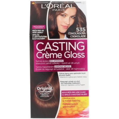 Loreal Paris Barva na vlasy Casting Crème Gloss 535 čokoládová