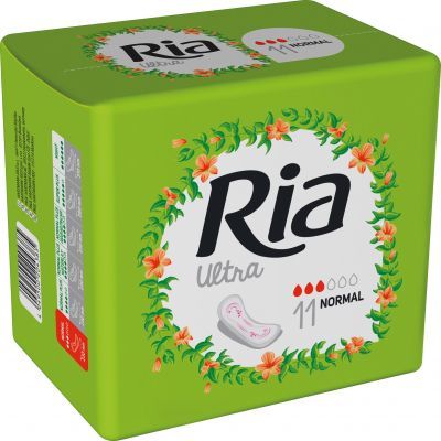 Ria Ultra Silk Normal Plus Care hygienické vložky 9 ks
