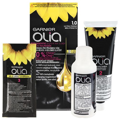 Permanentní olejová barva na vlasy bez amoniaku Garnier Olia 7.4 intenzivní měděná
