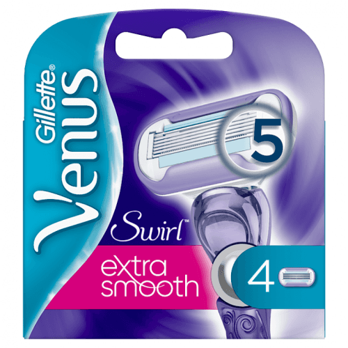 Gillette Náhradní holicí hlavice Venus Swirl 4ks