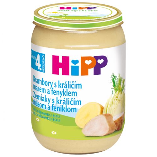 HiPP BABY Bramb.s král.m.a fenyklem 190g