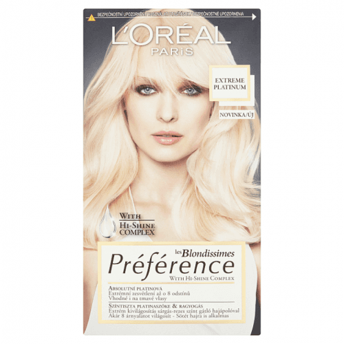 Loreal Paris Zesvětlující barva na vlasy Blondissimes Préférence Extreme Platinum
