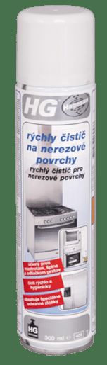 HG rychlý čistič pro nerezové povrchy