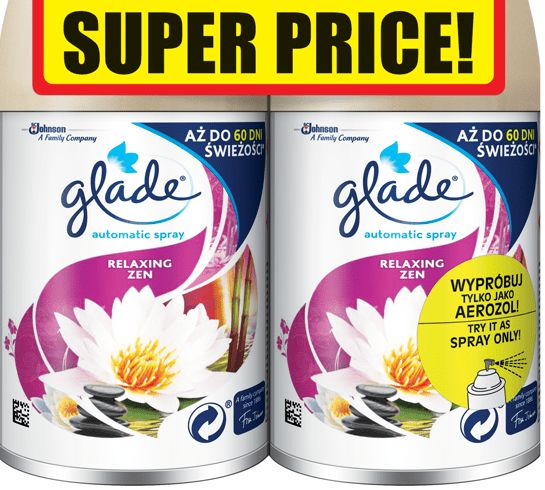 Glade Automatic Spray Relaxing Zen DUO náplň (2 x 269 ml)