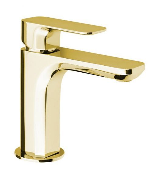 SAPHO SPY stojánková umyvadlová baterie bez výpusti, zlato PY02/17