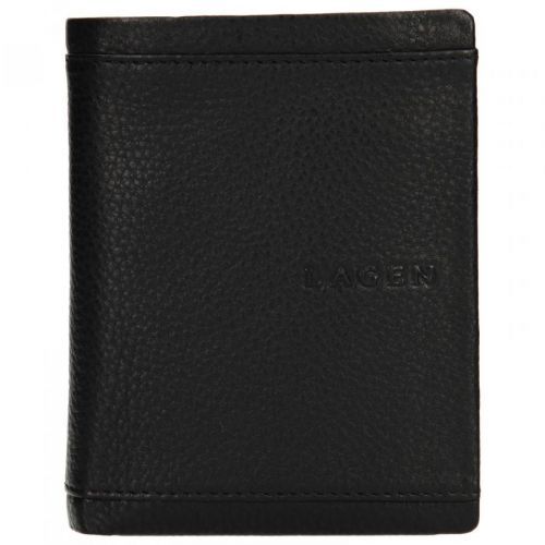 Pánská kožená peněženka Lagen Ryan - černá