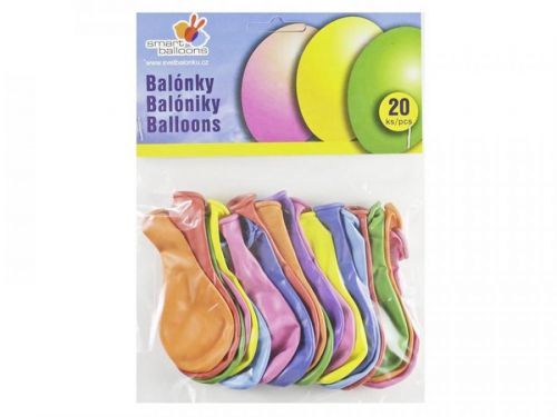 Smart Balloons Balónek nafukovací - sada 20ks KLASICKÝ, Smart Balloons, W040566
