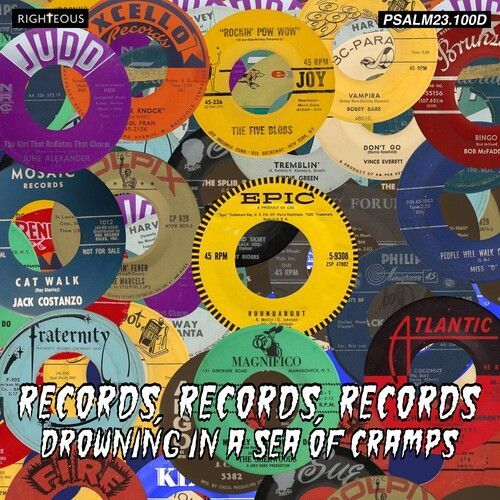 Records, Records, Records: Drowning In A Sea Of Cramps / Various (Records Records Records: Drowning in a Sea of) (CD)