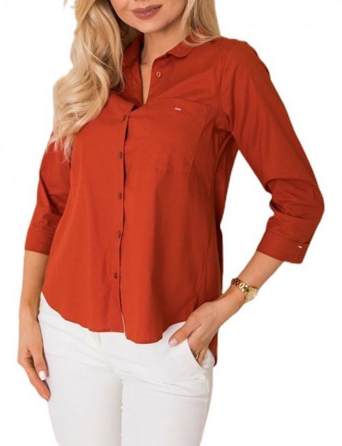 Dámská hnědá košile