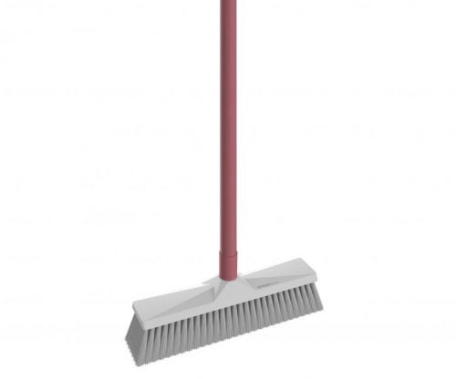 Násada na smeták 118cm Spokar Home - červená