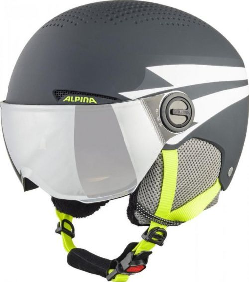 Alpina Sports Zupo Visor, šedá, 54-58 cm, A9229.3.32