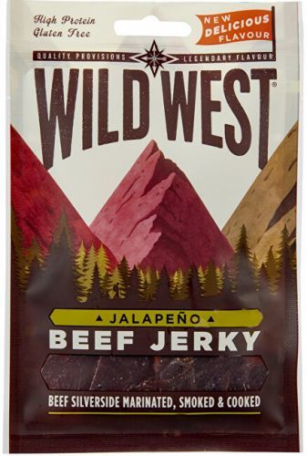 Wild West Beef Jerky Jalapeno 25 g