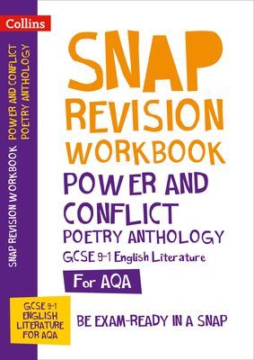 Power & Conflict Poetry Anthology Workbook: New GCSE Grade 9-1 English Literature AQA - GCSE Grade 9-1 (Collins GCSE)(Paperback / softback)