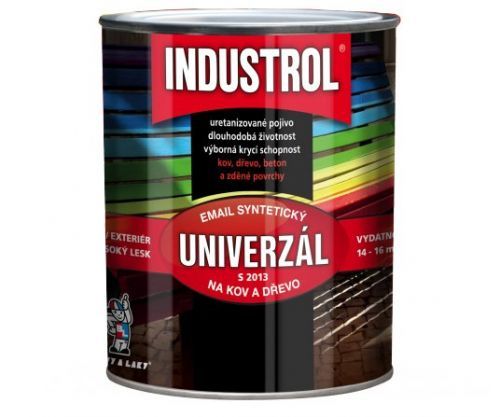 Industrol S2013 0.75l syntetická barva - 8850 červeň višňová tmavá