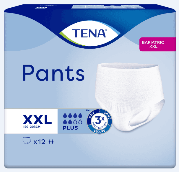 TENA Pants Bariatric Plus XXL inkontinenční kalhotky 12ks