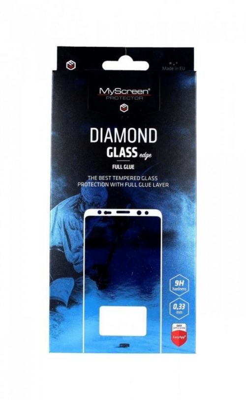 Tvrzené sklo MyScreen iPhone 12 Pro Max DIAMOND FullGlue černé 53808