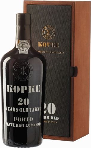 Kopke Porto Tawny 20y 0,75l 20% Dřevěný box