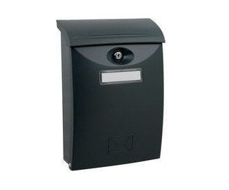 Poštovní schránka ABS 24x34x7cm - antracit