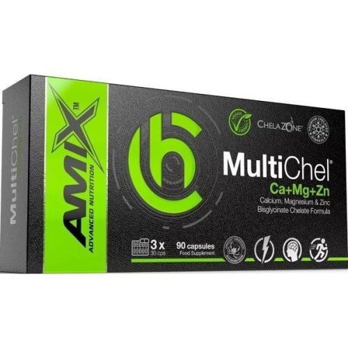 Amix ChelaZone MultiChel Ca+Mg+Zn 90 kapslí