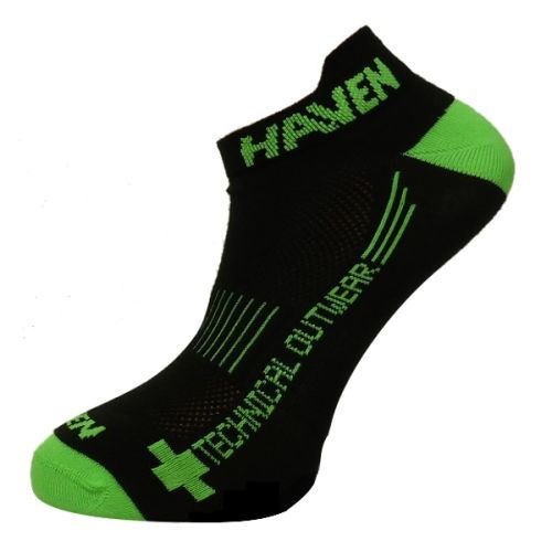 Ponožky Haven Snake Neo 2 ks - černé-zelené, 3-5