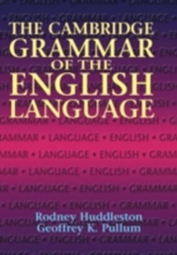 The Cambridge Grammar of English Language - Huddleston Rodney, Vázaná