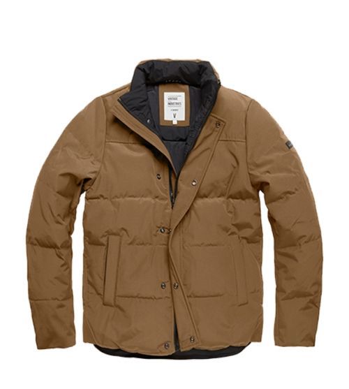 Bunda Vintage Industries Jace - béžová, S