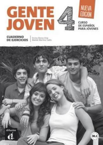 Gente Joven 4 Nueva (B1.2-B2.1) – Cuad. de ejer. + CD, Brožovaná
