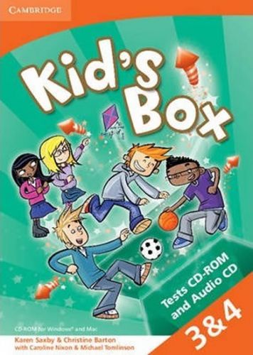 Kid's Box s 3-4 Tests CD-ROM and Audio CD,2nd Edition - Christine Barton, Karen Saxby, Brožovaná vazba (paperback)