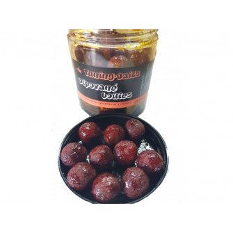 Tuning Baits - Dipované boilies Broskev a Chilli 20mm 250ml