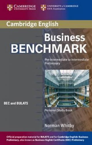 Business Benchmark Pre-Intermediate to Intermediate Personal: Study Book - Whitby Norman, Brožovaná