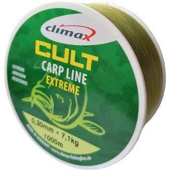 Silon CLIMAX CULT Carp Line Extreme mattolive 1000m 0,28mm