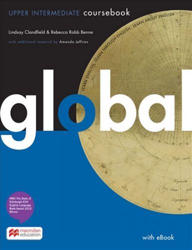 Global Upper-intermediate: Coursebook + eBook - Lindsay Clandfield, Rebecca Robb Benne, Brožovaná
