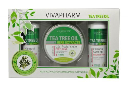 Vivaco Dárková kazeta kosmetiky s Tea Tree Oil VIVAPHARM