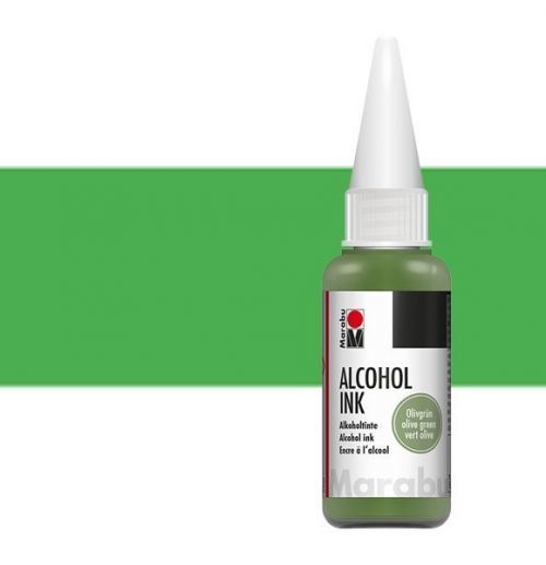 Marabu Alkoholový inkoust/olivově zelený 20 ml