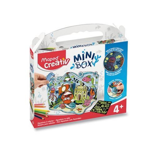 MiniBox Maped Creativ Akvárium se svítícími samolepkami