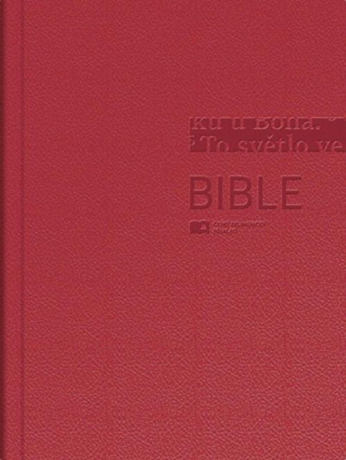 Bible - Český ekumenický překlad bez DT (červená), Vázaná
