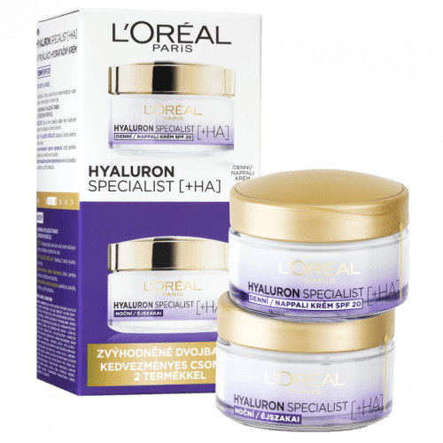 L'Oréal Hyaluron Specialist denní a noční krém 2x50ml