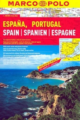 Španělsko/Portugalsko/atlas-spirála 1:300T MD, Brožovaná