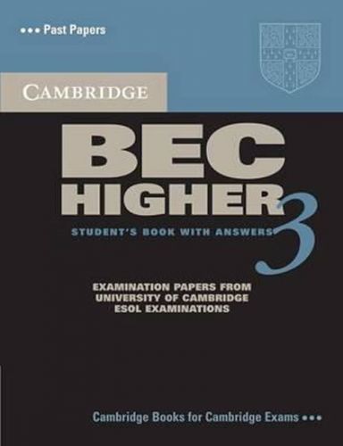 Cambridge BEC Higher 3 Student's Book with Answers - kolektiv autorů, Brožovaná