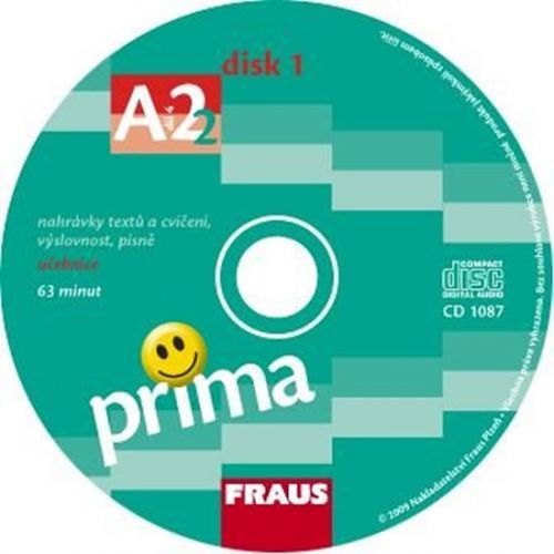 Prima A2/díl 4 - CD k učebnice /2ks/ - kolektiv autorů, Ostatní (neknižní zboží)