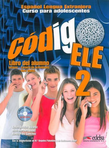 Código ELE 2/A2 Libro del alumno + CD - Ainoa Polo Sánchez, Belén Doblas Álvarez, Olga Morales López, Brožovaná