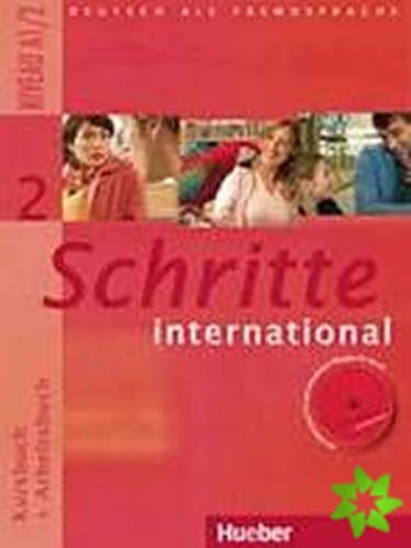 Schritte international 2: paket učebnice + pracovní sešit vč. CD + slovníček CZ, Brožovaná