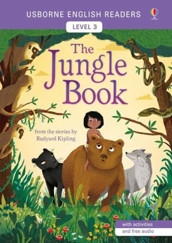 Usborne English Readers 3: The Jungle Book - Kipling Rudyard Joseph, Brožovaná