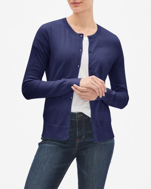 GAP Cardigan Modrá